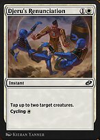 Magic the Gathering Card - Djeru's Renunciation - MTG Circle