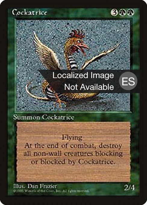 Magic the Gathering Card - Cockatrice - MTG Circle