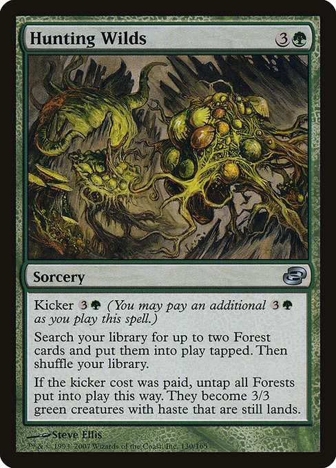 Magic the Gathering Card - Hunting Wilds - MTG Circle