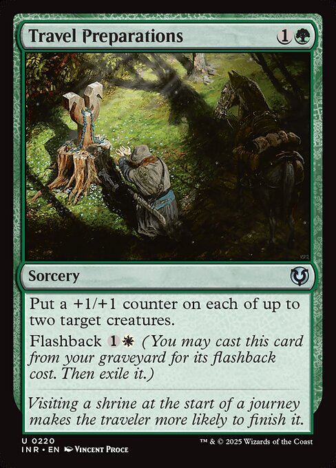 Magic the Gathering Card - Travel Preparations - MTG Circle