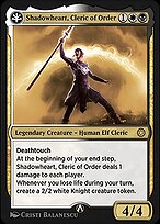 Magic the Gathering Card - Shadowheart, Cleric of Order - MTG Circle