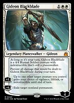 Magic the Gathering Card - Gideon Blackblade - MTG Circle