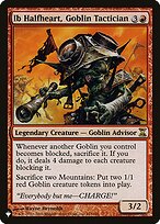 Magic the Gathering Card - Ib Halfheart, Goblin Tactician - MTG Circle