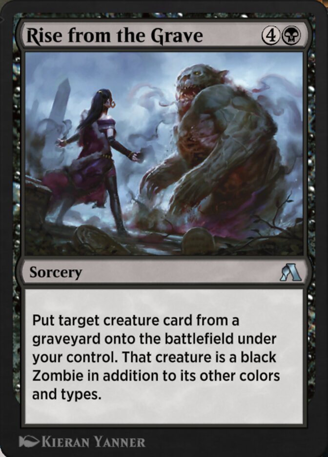 Magic the Gathering Card - Rise from the Grave - MTG Circle