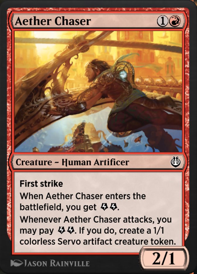 Magic the Gathering Card - Aether Chaser - MTG Circle