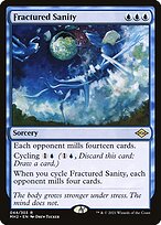 Magic the Gathering Card - Fractured Sanity - MTG Circle