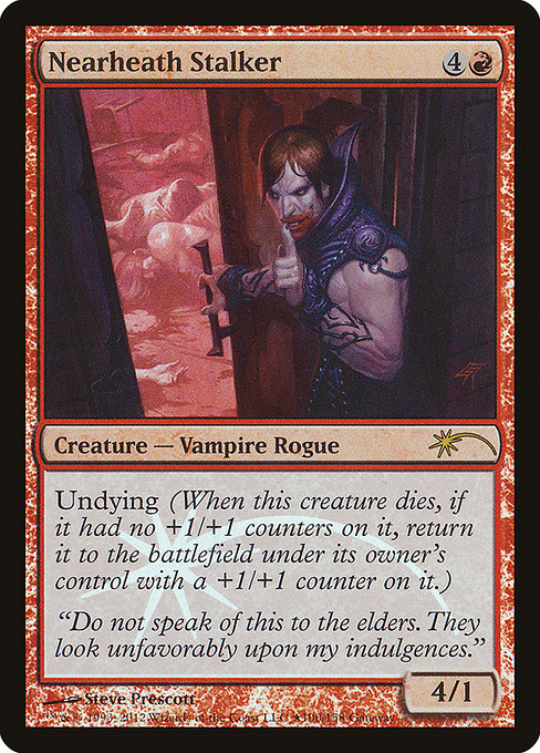Magic the Gathering Card - Nearheath Stalker - MTG Circle