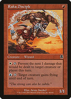 Magic the Gathering Card - Raka Disciple - MTG Circle