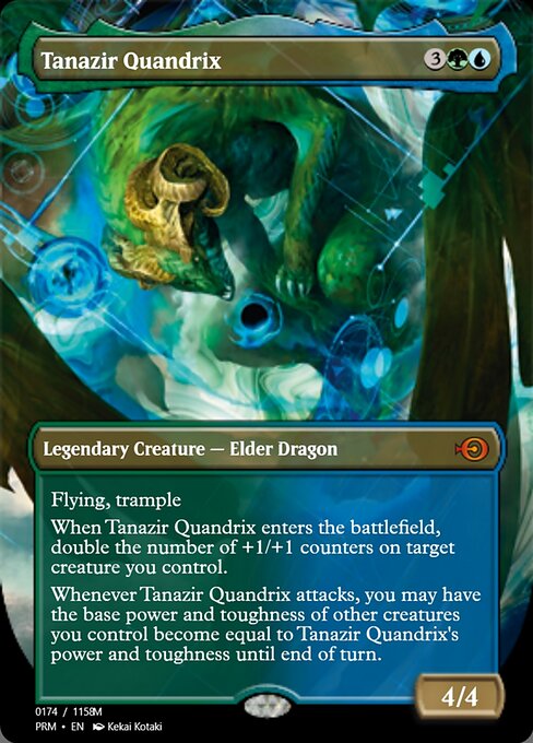 Magic the Gathering Card - Tanazir Quandrix - MTG Circle
