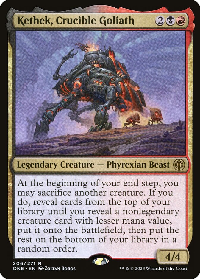 Magic the Gathering Card - Kethek, Crucible Goliath - MTG Circle