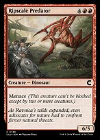 Magic the Gathering Card - Ripscale Predator - MTG Circle