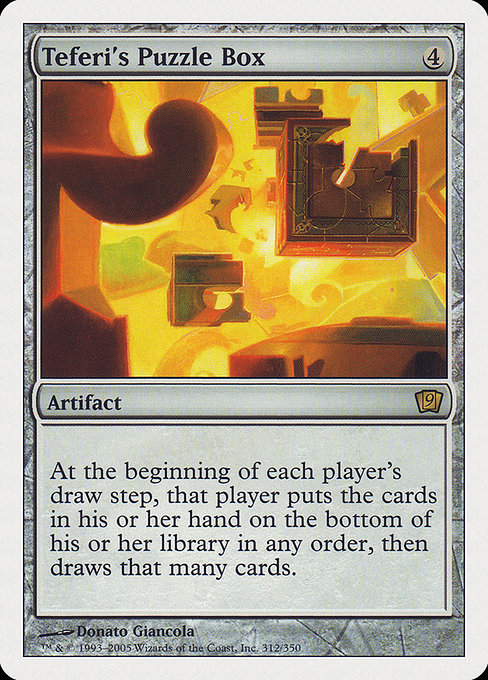 Magic the Gathering Card - Teferi's Puzzle Box - MTG Circle