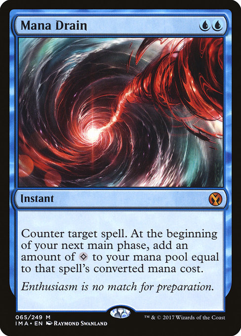 Magic the Gathering Card - Mana Drain - MTG Circle
