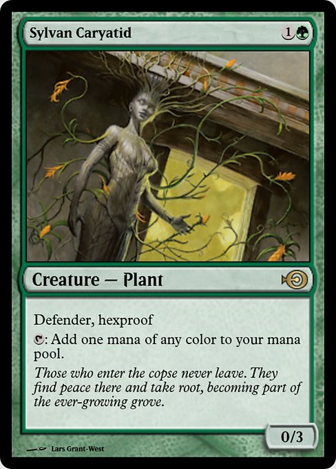 Magic the Gathering Card - Sylvan Caryatid - MTG Circle