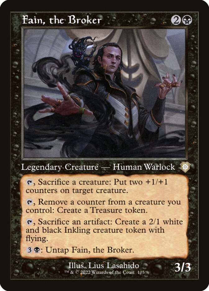 Magic the Gathering Card - Fain, the Broker - MTG Circle