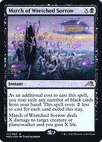 Magic the Gathering Card - March of Wretched Sorrow - MTG Circle