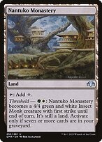 Magic the Gathering Card - Nantuko Monastery - MTG Circle
