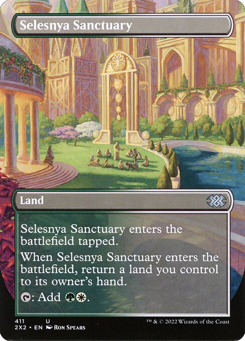 Magic the Gathering Card - Selesnya Sanctuary - MTG Circle