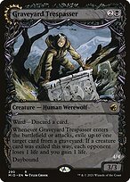 Magic the Gathering Card - Graveyard Trespasser // Graveyard Glutton - MTG Circle