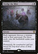 Magic the Gathering Card - Dredge the Mire - MTG Circle