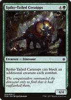 Magic the Gathering Card - Spike-Tailed Ceratops - MTG Circle
