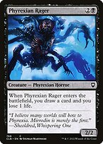 Magic the Gathering Card - Phyrexian Rager - MTG Circle