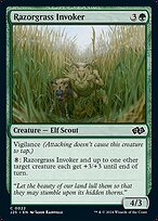 Magic the Gathering Card - Razorgrass Invoker - MTG Circle