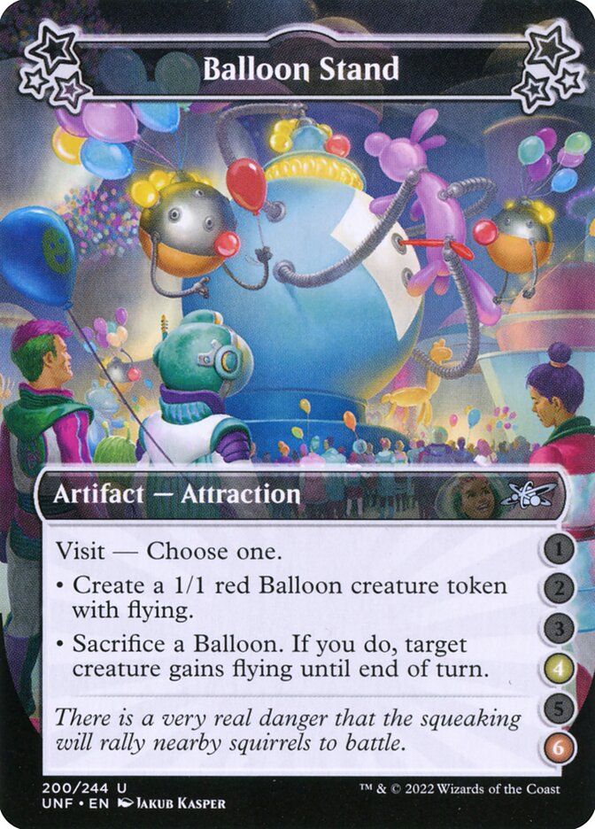 Magic the Gathering Card - Balloon Stand - MTG Circle