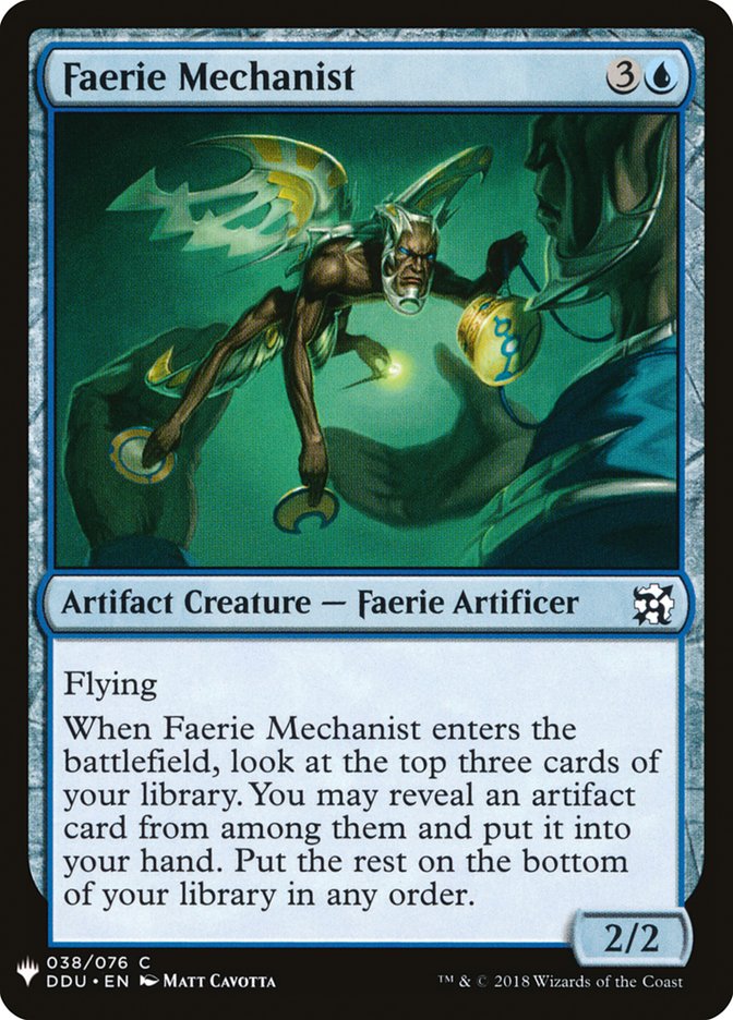 Magic the Gathering Card - Faerie Mechanist - MTG Circle