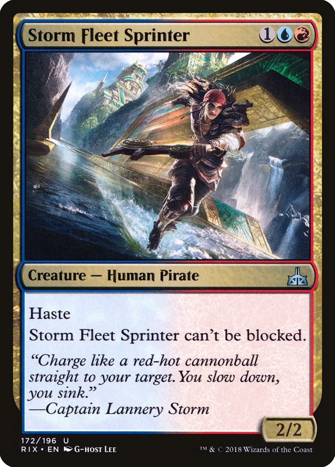 Magic the Gathering Card - Storm Fleet Sprinter - MTG Circle