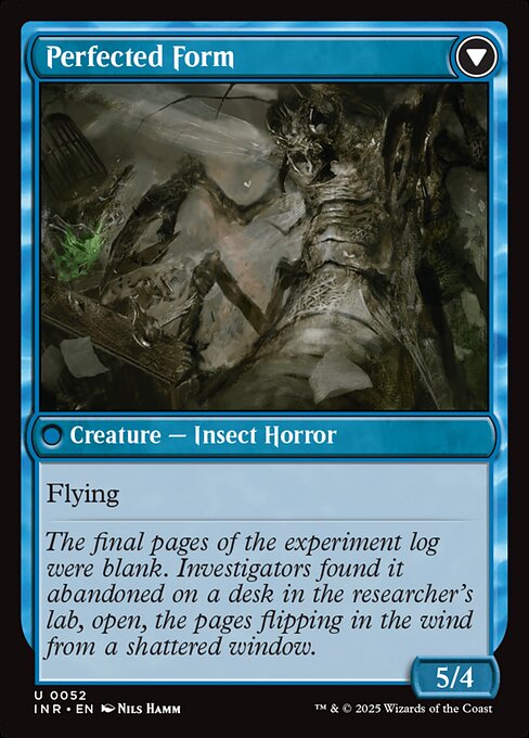 Magic the Gathering Card - Perfected Form - MTG Circle