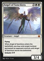 Magic the Gathering Card - Angel of Sanctions - MTG Circle