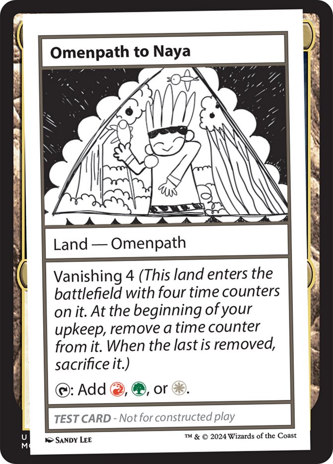 Magic the Gathering Card - Omenpath to Naya - MTG Circle