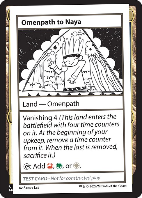 Magic the Gathering Card - Omenpath to Naya - MTG Circle
