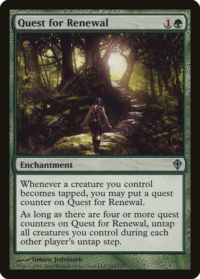Magic the Gathering Card - Quest for Renewal - MTG Circle