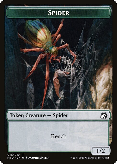 Magic the Gathering Card - Spider - MTG Circle