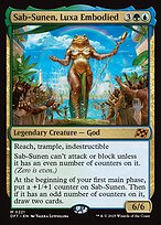 Magic the Gathering Card - Sab-Sunen, Luxa Embodied - MTG Circle