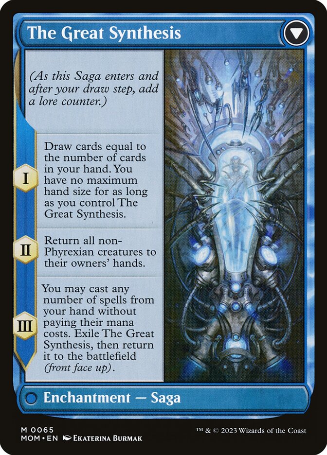 Magic the Gathering Card - The Great Synthesis - MTG Circle