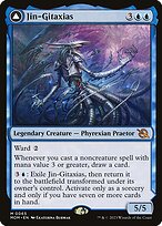 Magic the Gathering Card - Jin-Gitaxias // The Great Synthesis - MTG Circle