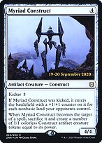 Magic the Gathering Card - Myriad Construct - MTG Circle