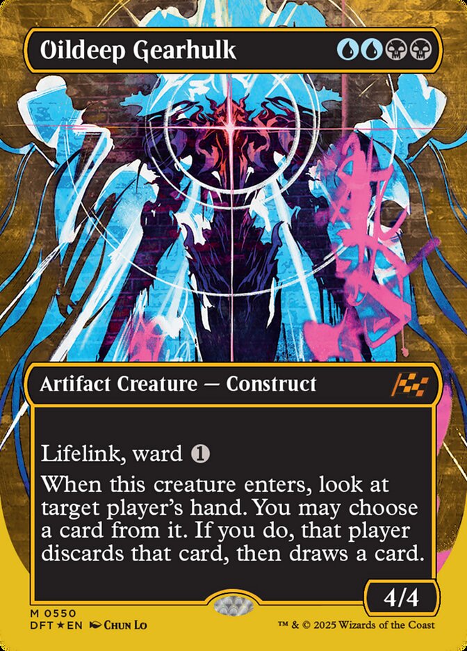 Magic the Gathering Card - Oildeep Gearhulk - MTG Circle