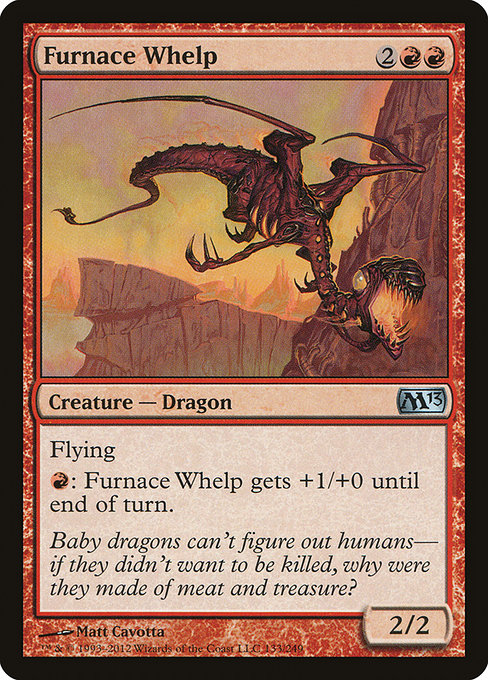 Magic the Gathering Card - Furnace Whelp - MTG Circle