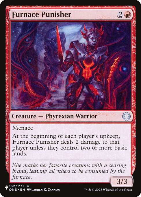 Magic the Gathering Card - Furnace Punisher - MTG Circle