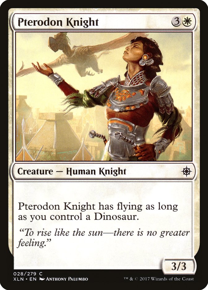 Magic the Gathering Card - Pterodon Knight - MTG Circle