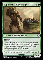 Magic the Gathering Card - Super Mutant Scavenger - MTG Circle