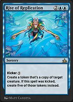 Magic the Gathering Card - Rite of Replication - MTG Circle