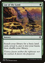 Magic the Gathering Card - Lay of the Land - MTG Circle