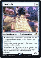 Magic the Gathering Card - Lion Sash - MTG Circle