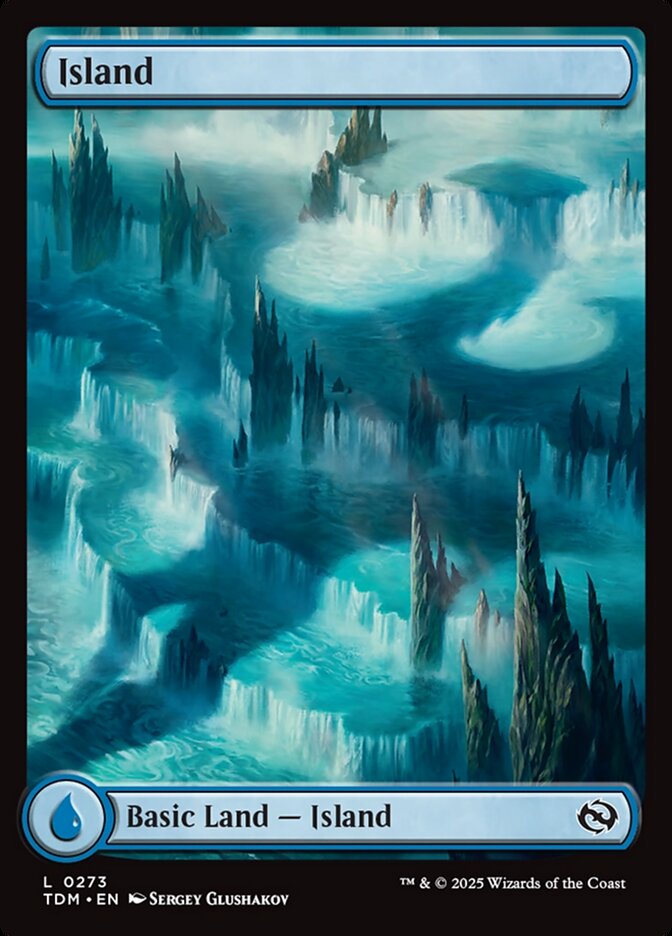 Magic the Gathering Card - Island - MTG Circle