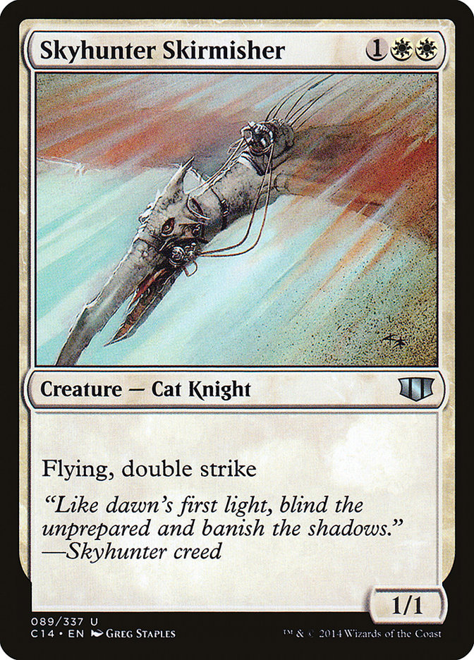 Magic the Gathering Card - Skyhunter Skirmisher - MTG Circle